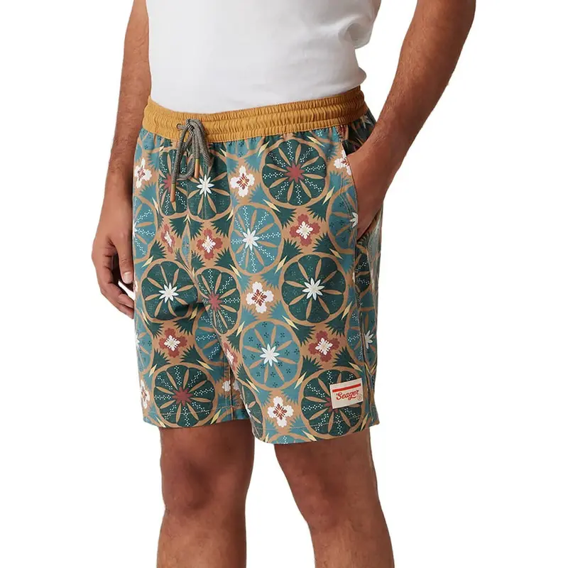 Seager Yuma Elastic-Waist Swim Trunk 1