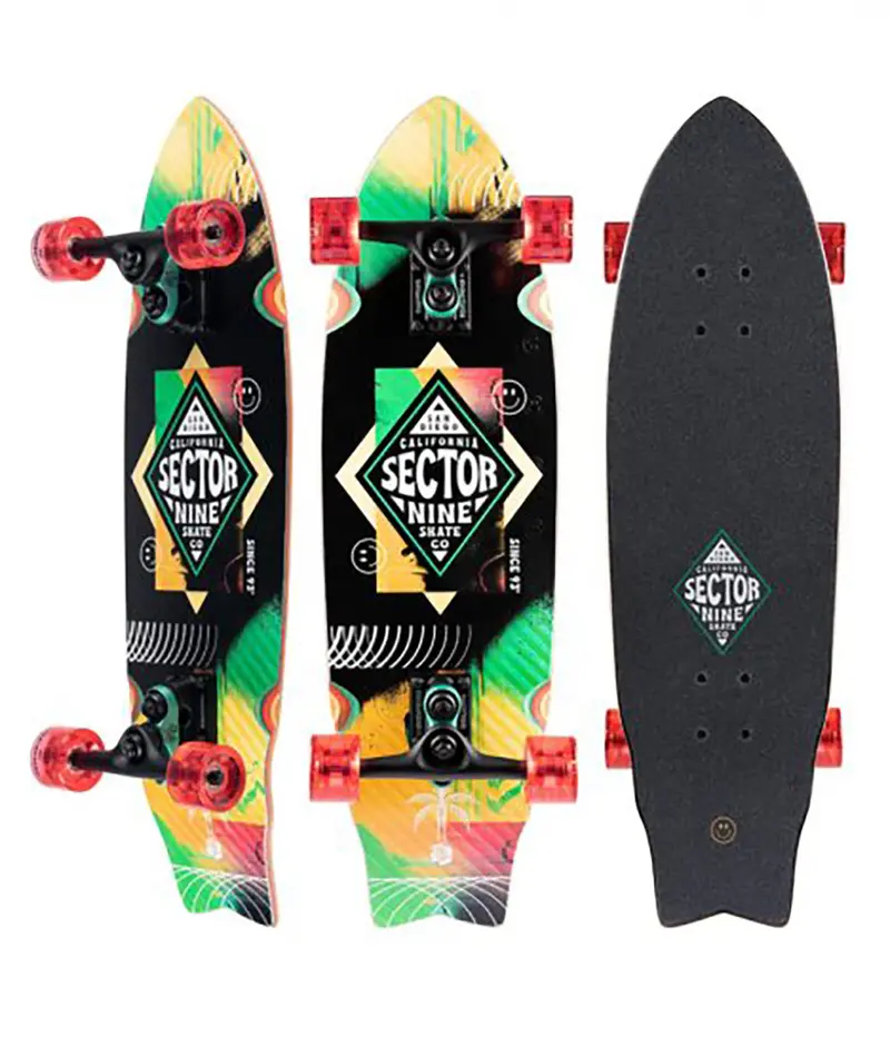 Sector 9 Wavepark Complete Skateboard Deck Set 1