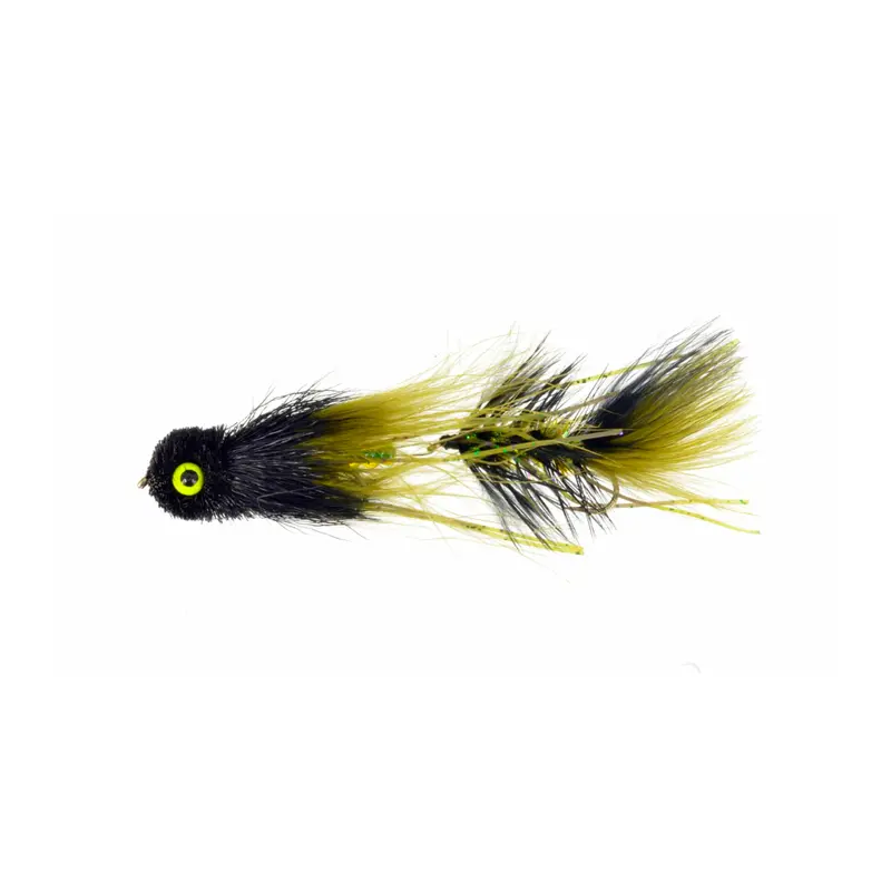 Sex Dungeon Fly Pattern – Olive And Black Variant 1