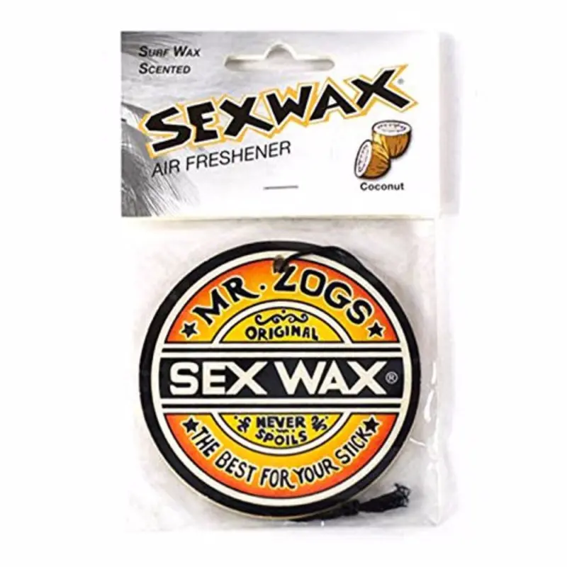 Sex Wax Air Freshener In Coconut Scent – Tropical-Themed Odor Neutralizer 1