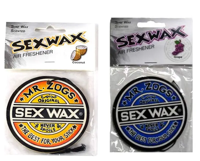 Sex Wax Classic Duo Air Freshener – 2-Count (Coconut & Grape) 1