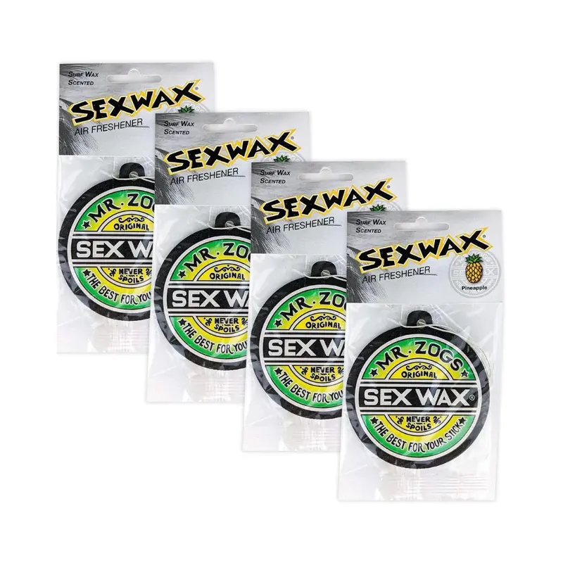 Sex Wax Coconut Air Freshener – 4-Pack 1