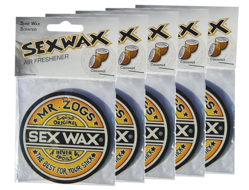 Sex Wax Coconut-Scented Air Freshener – 5-Pack 1