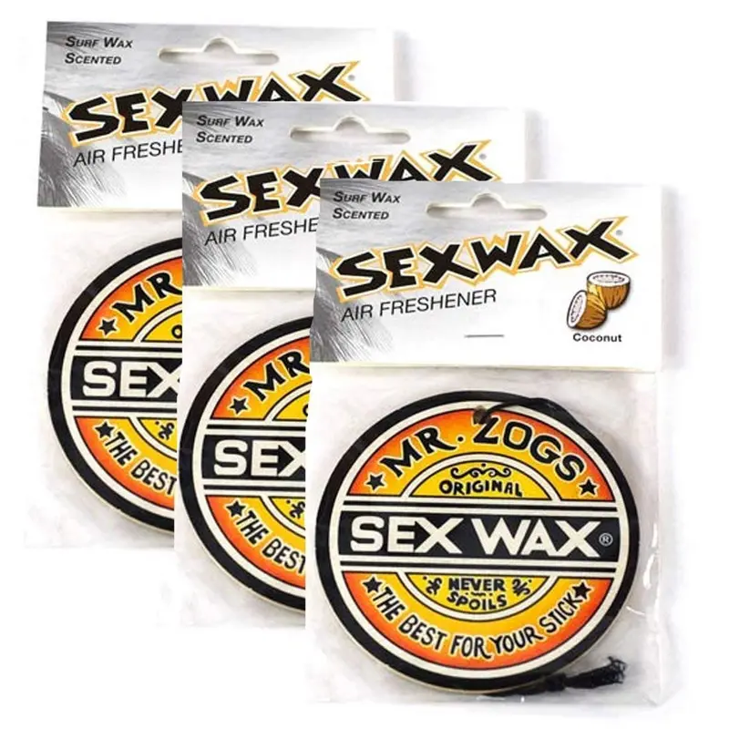 Sex Wax Coconut-Scented Air Fresheners (3-Pack) 1