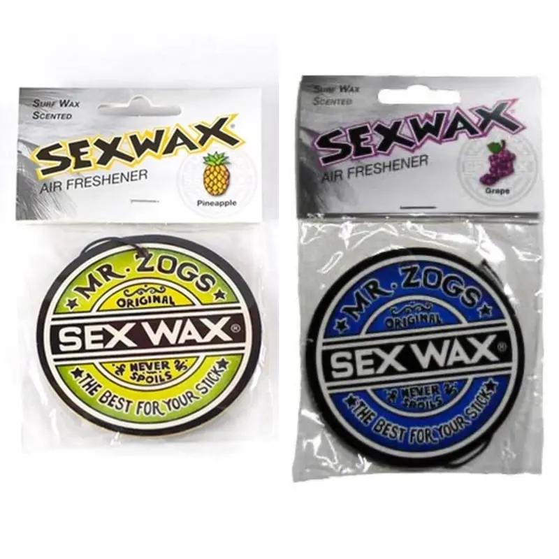 Sex Wax Fruit Duo Air Freshener – 2-Count (Pineapple & Grape) 1