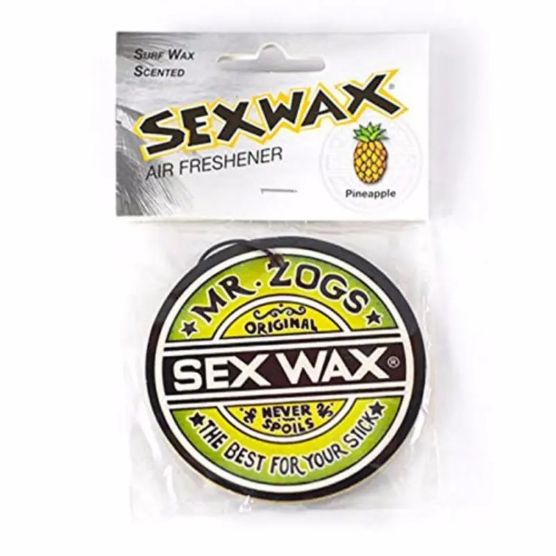 Sex Wax Pineapple-Scented Car Air Freshener 1
