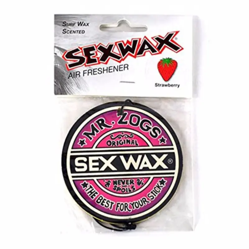 Sex Wax Strawberry Scented Car Air Freshener 1