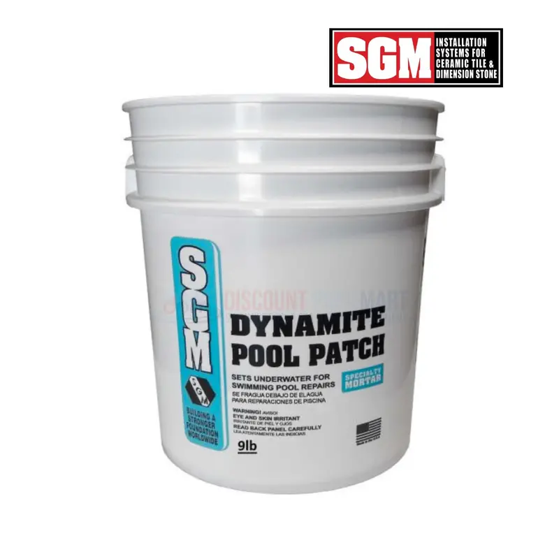 Sgm Dynamite Underwater Pool Patch – White, 9 Lb Bucket (Plbpp49) 1