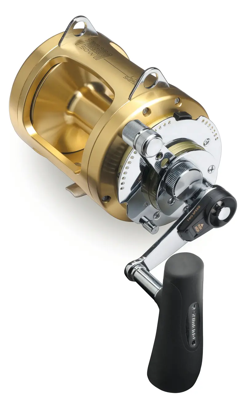 Shimano Tiagra A Two-Speed Lever-Drag Conventional Reel 1