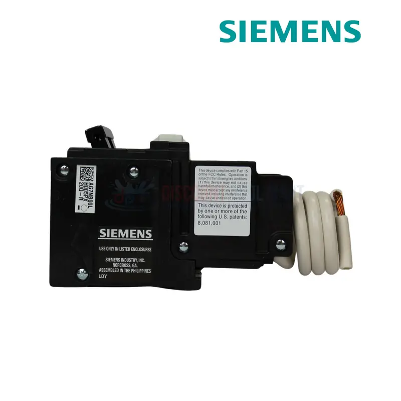 Siemens Qf220A 2-Pole 20-Amp Gfci Circuit Breaker 1