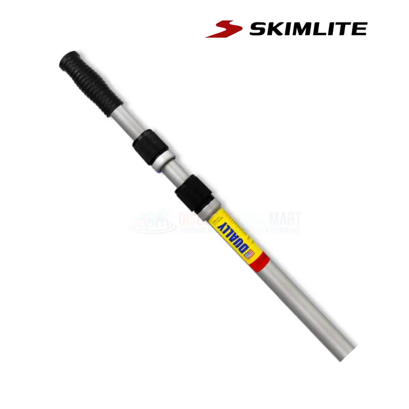 Skimlite 3-Piece Dual-Lock Telescopic Pole – 8 To 24 Foot Adjustable Reach 1
