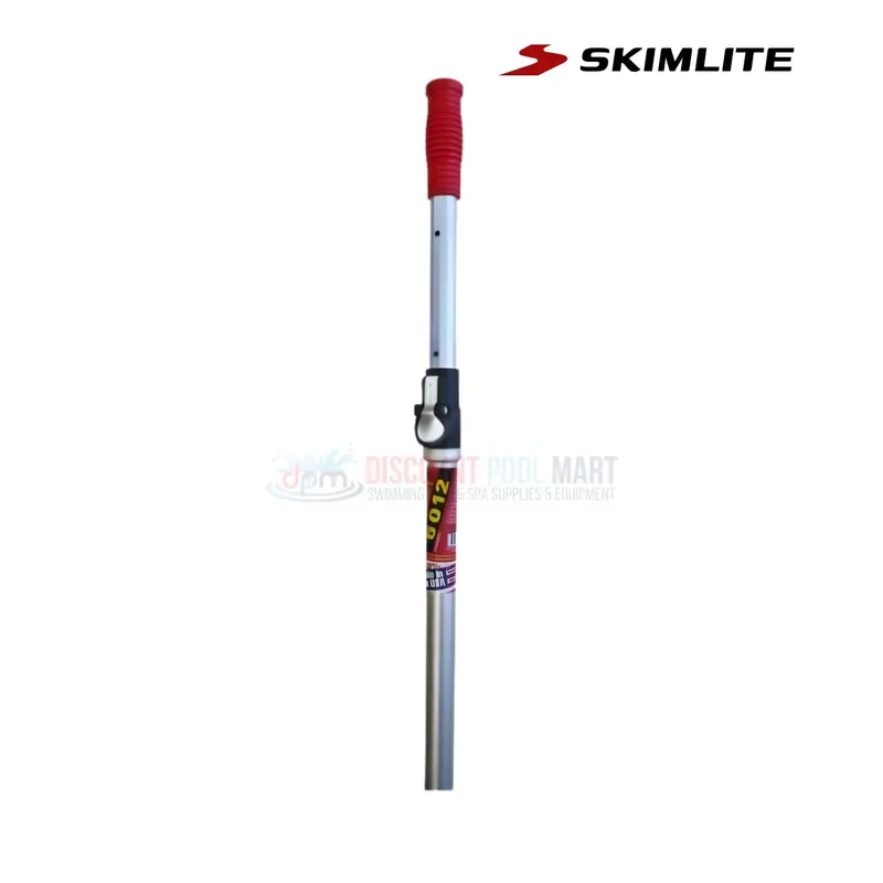 Skimlite Snaplite Telescopic Pool Pole – 6 To 12 Feet With Button Lock 1