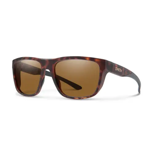 Smith Barra Matte Tortoise Sunglasses With Chromapop Polarized Brown Lenses 1