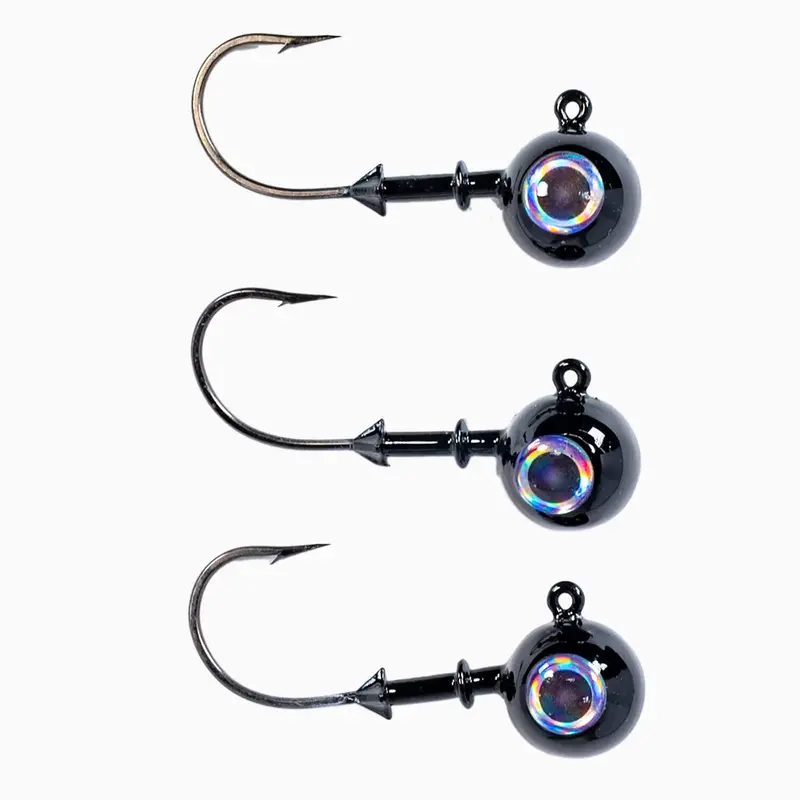 Snaps Ball-Head Jig Heads For Soft Baits 1