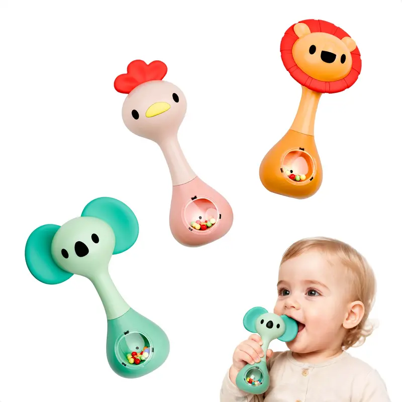 Soft Baby Rattle Shaker Toy For Sensory Stimulation 1