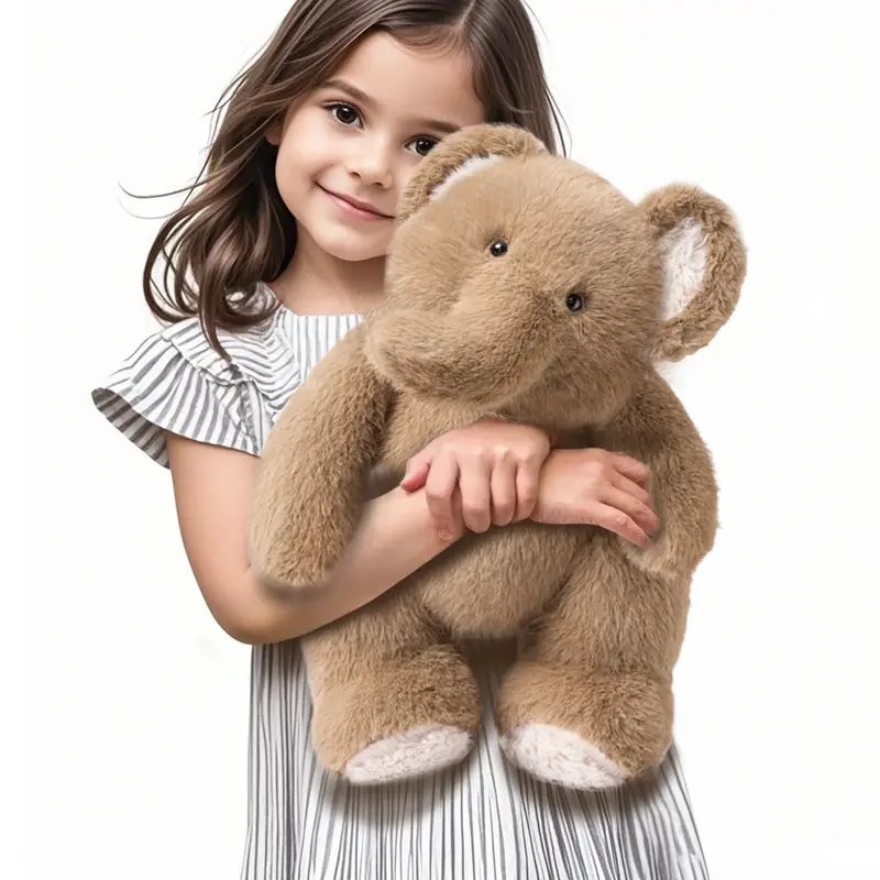 Soft Plush Elephant Stuffed Animal For Babies 1