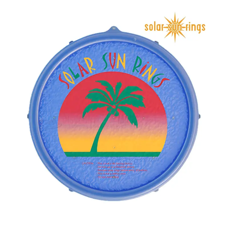 Solar Sun Rings Palm Design Pool Cover – 5' X 5' (Ssra-100) 1