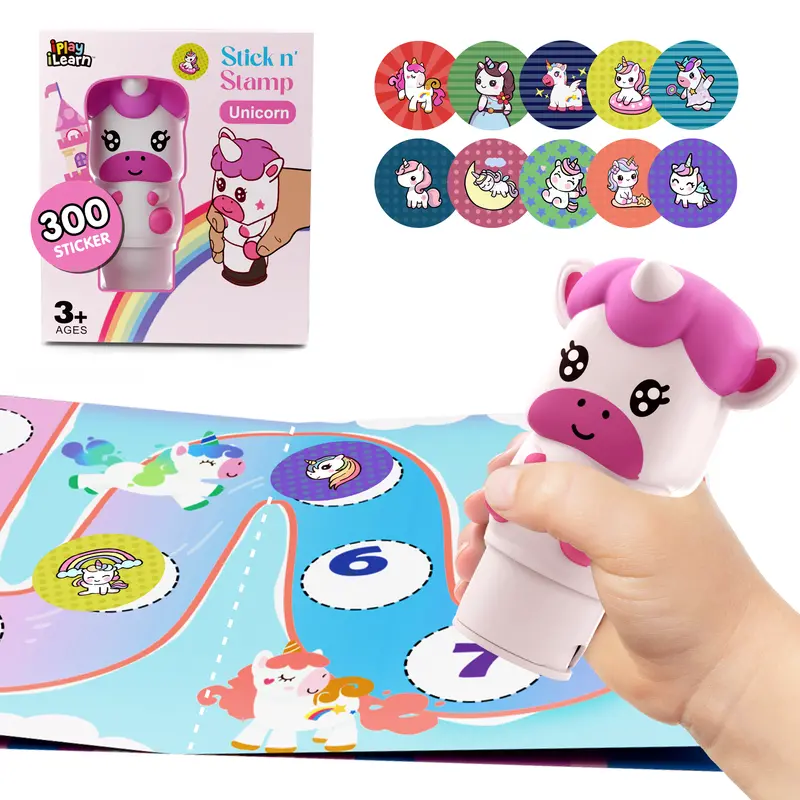 Sparkle Unicorn Stamp And Sticker Craft Kit 1