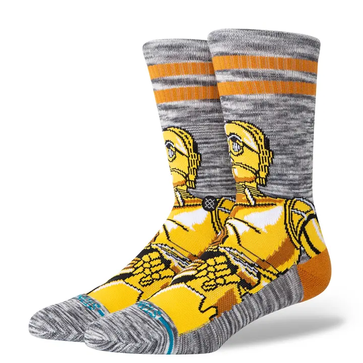 Stance C-3Po Crew Socks 1