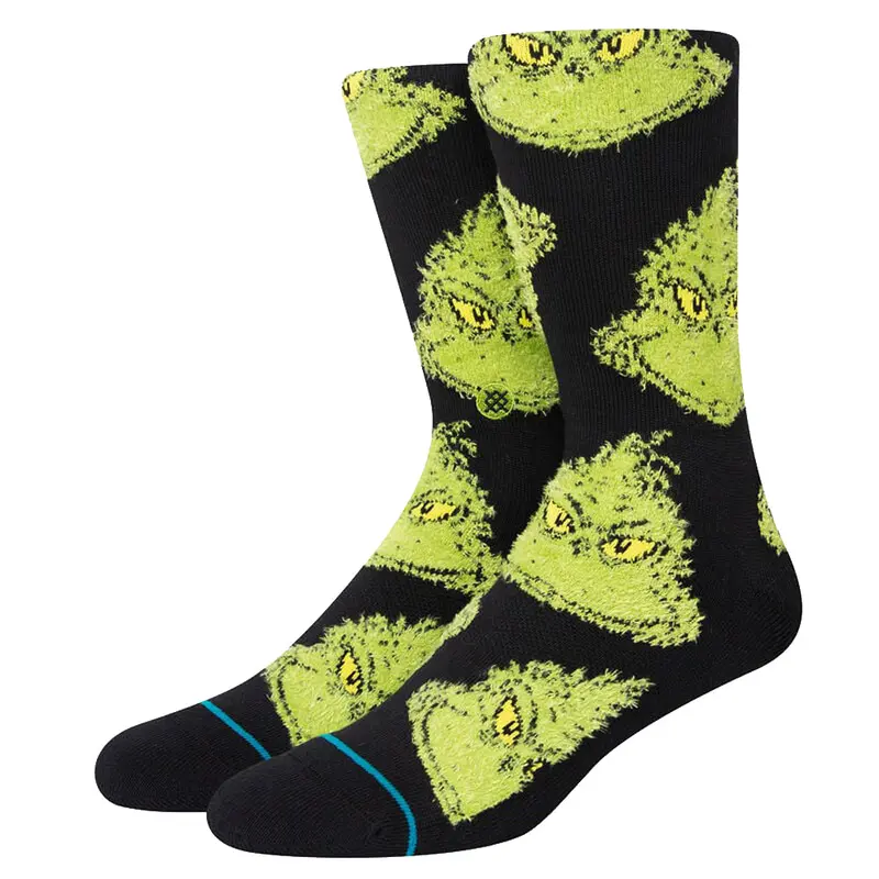 Stance Mean One Crew Socks – Cushioned Everyday Sock Style 1