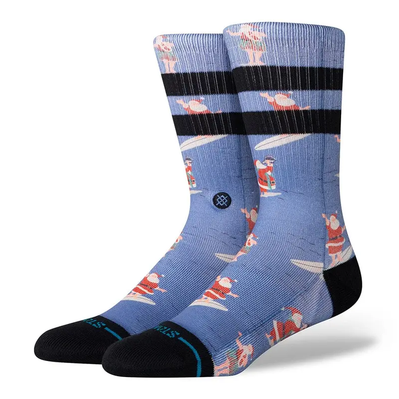 Stance Surfing Santa Holiday Crew Socks 1