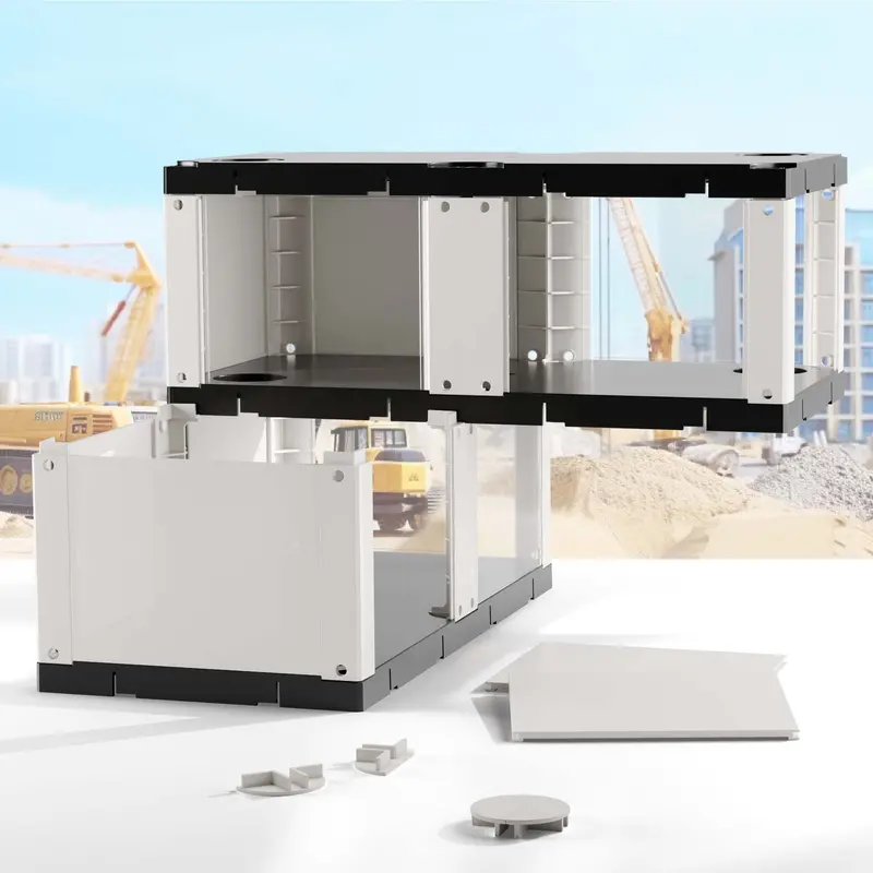 Stem-Focused Construction Building Scene – Educational Floor Play Kit 1