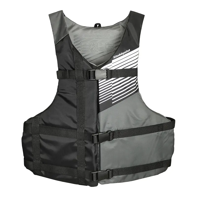 Stohlquist Youth-Fit Personal Flotation Device – Black And Gray 1
