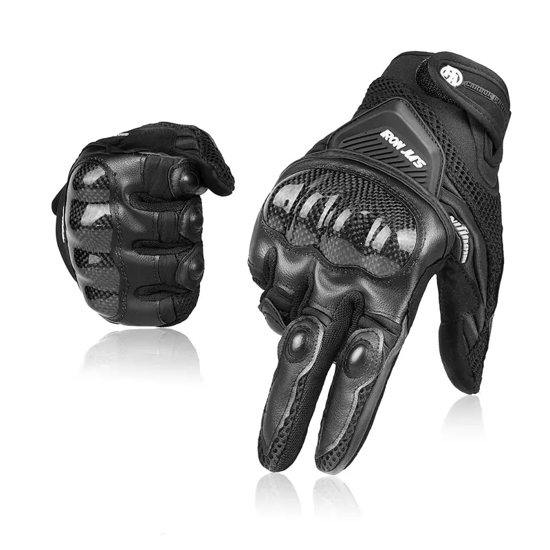 Street-Ready Summer Motorcycle Gloves – Axe12 1