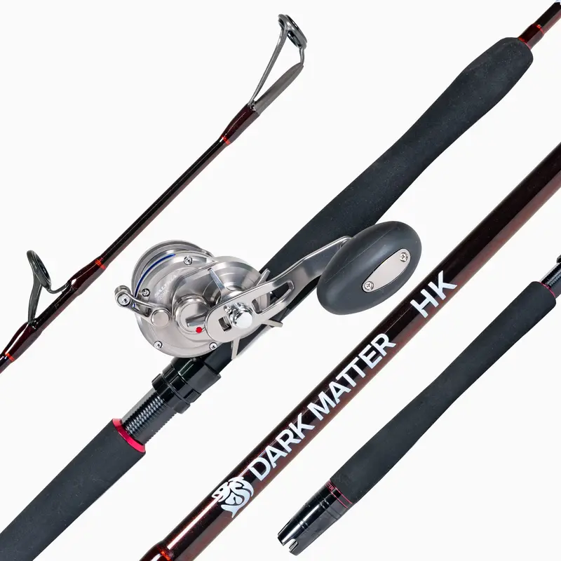 Striped Bass Live Bait Rod Combo – 6'6" Performance Boat Fishing Setup 1