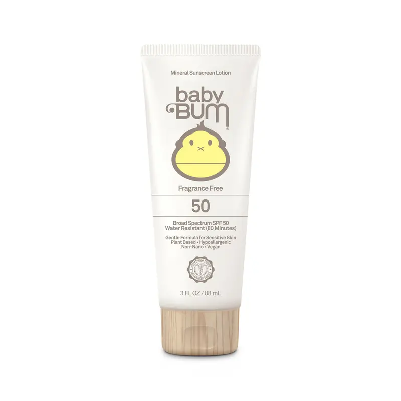 Sun Bum Baby Bum Spf 50 Mineral-Based Sunscreen Lotion (3 Oz) 1