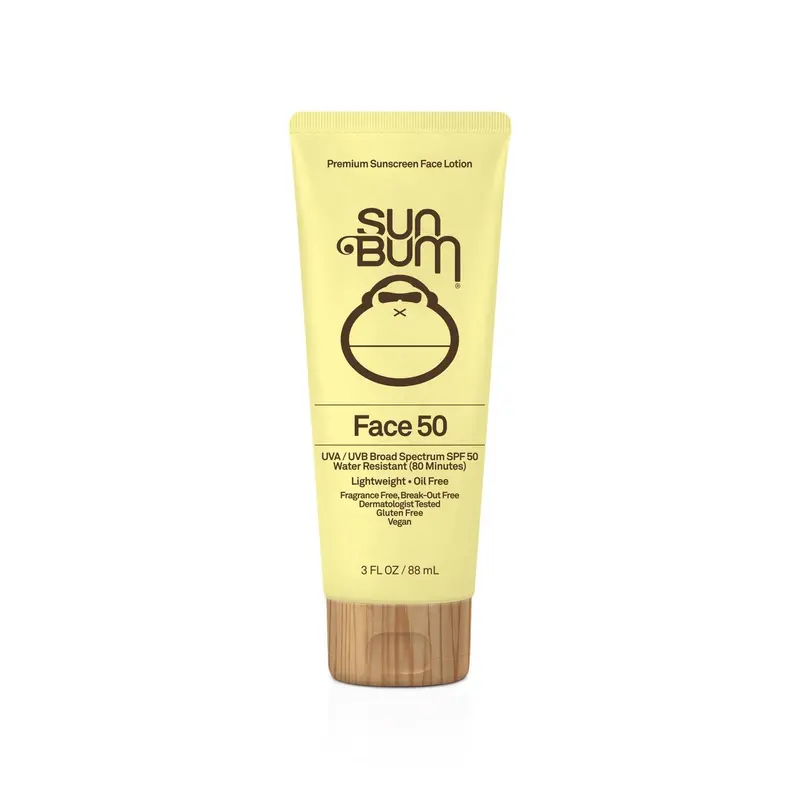Sun Bum Spf 50 Face Sunscreen Lotion – Non-Greasy Formula (3 Oz) 1