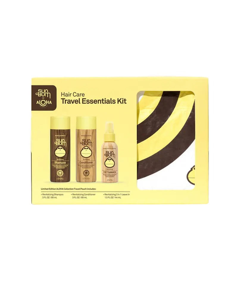 Sun Bum Travel-Sized Hair Care Kit 1