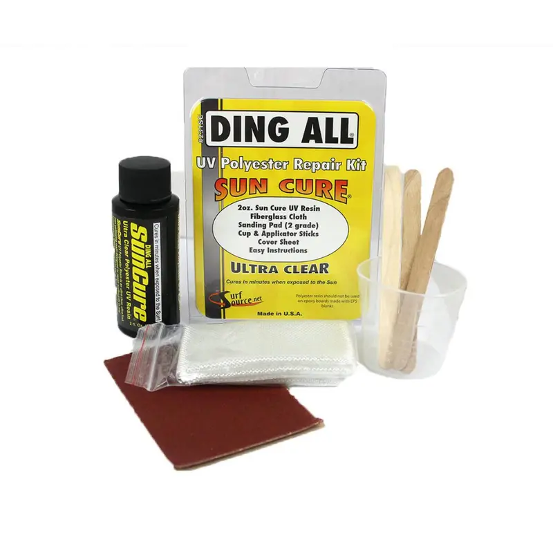Sun Cure Ultra-Fast Polyester Resin Repair Kit 1
