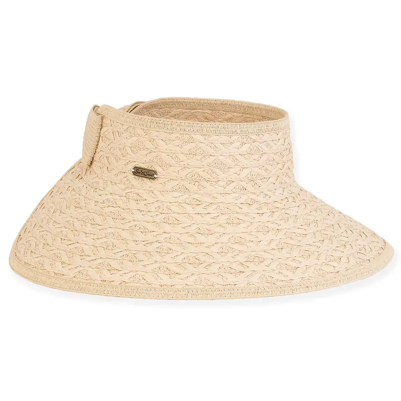 Sun N’ Sand Roll-Up Paper Straw Hat – Packable Summer Accessory 1