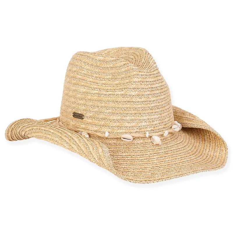 Sun N' Sand Wheatstraw Paper-Braid Sun Hat 1