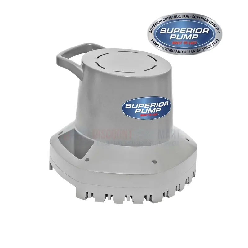 Superior Pump 92395 Automatic Safety Cover Drain Pump – 2100 Gph 1