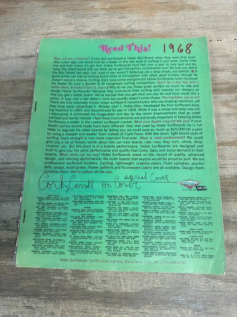 Surfer Magazine Volume 9, Issue 3 – 1968 (Incomplete: Cover Missing) 1
