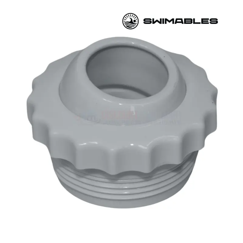 Swimables 1" Mip Threaded Directional Eyeball Fitting – Grey 1