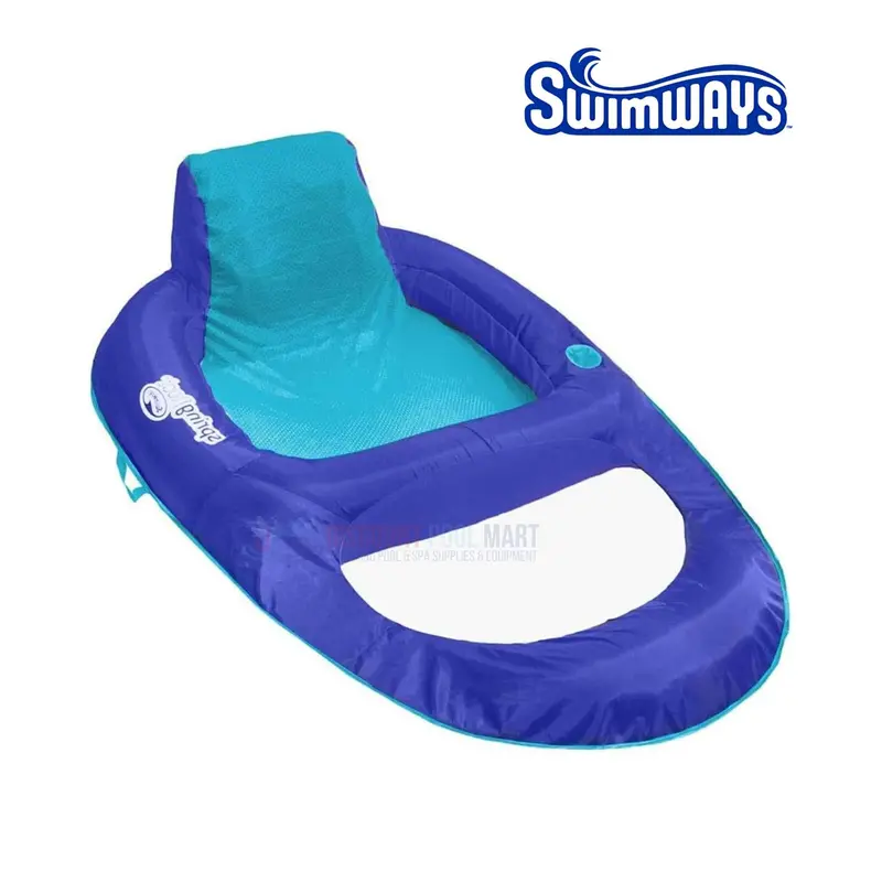 Swimways Spring Float Recliner Xl – Extra-Large Pool Lounger 1