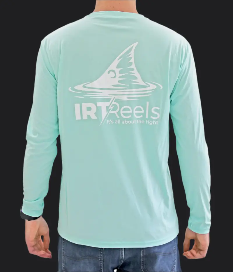 Tails Up Teal Performance Long Sleeve Tee 1