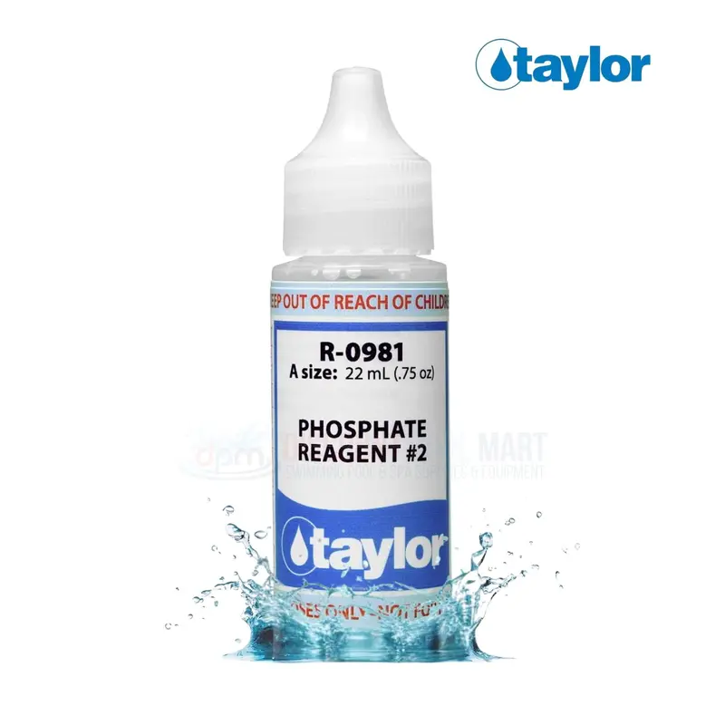 Taylor R-0981-A Phosphate Test Reagent #2 – 0.75 Oz 1