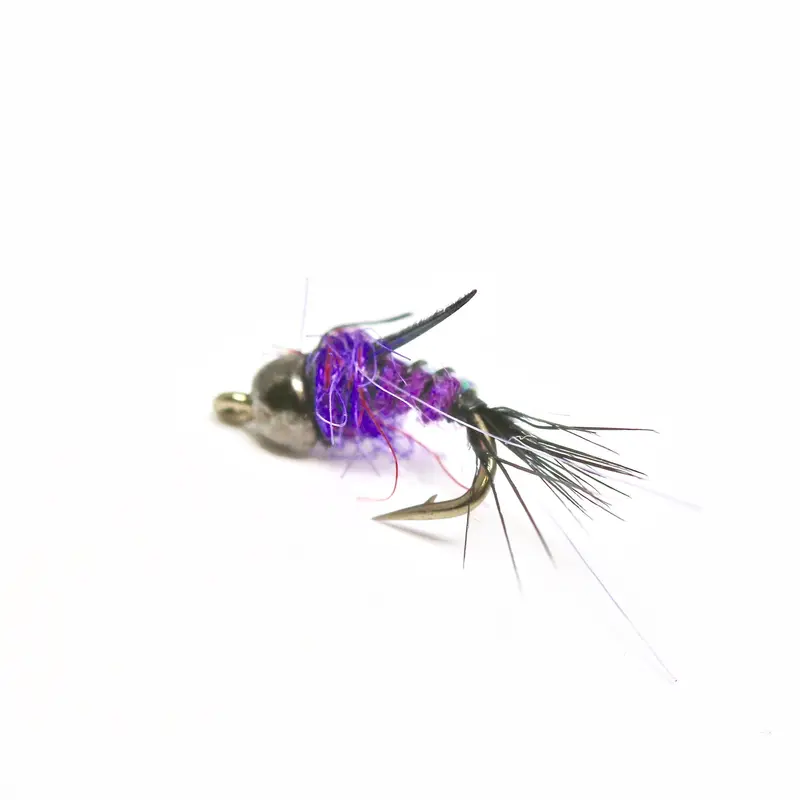 Tb Purple Weevil Nymph Fly – Trout Fishing Pattern 1