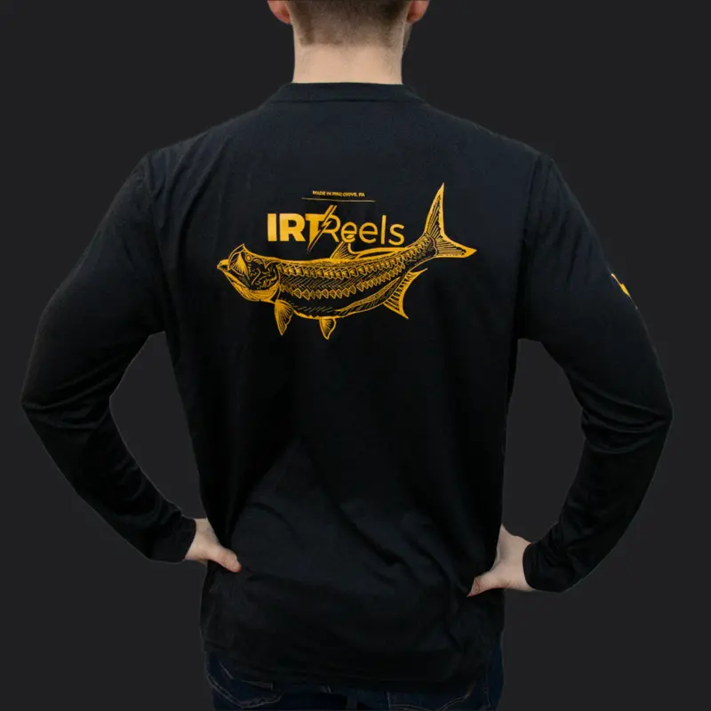 Team Irt Black Performance Long Sleeve Tee 1