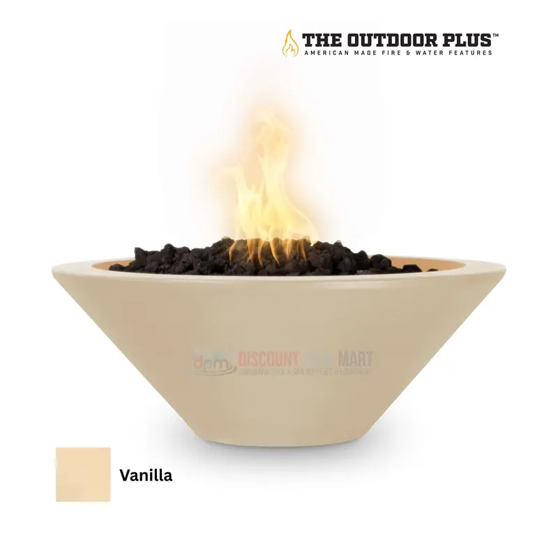 The Outdoor Plus Cazo Fire-Only Bowl – Gfrc Concrete 1