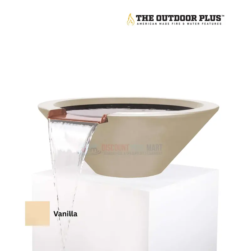 The Outdoor Plus Cazo Water-Only Bowl – Gfrc Concrete Construction 1