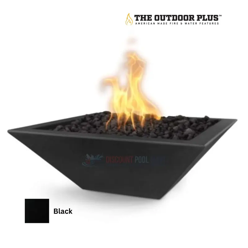 The Outdoor Plus Maya Fire-Only Bowl – Gfrc Concrete 1