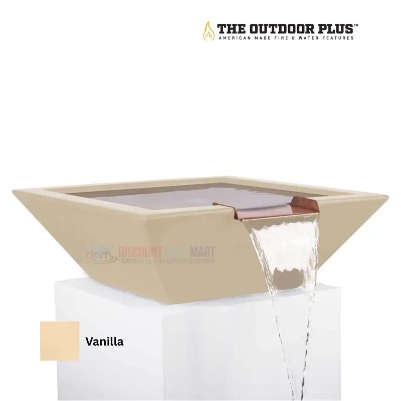 The Outdoor Plus Maya Water-Only Bowl – Gfrc Concrete 1