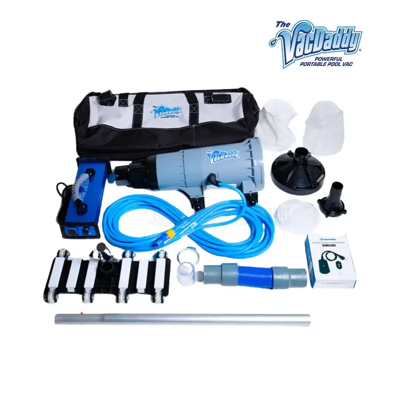 The Vacdaddy Portable Pool Vacuum – Professional Bundle 1