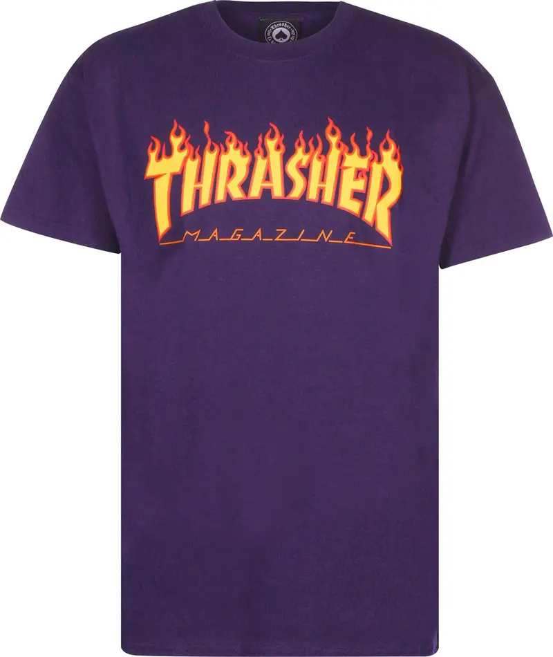 Thrasher Flame Short-Sleeve Graphic T-Shirt 1