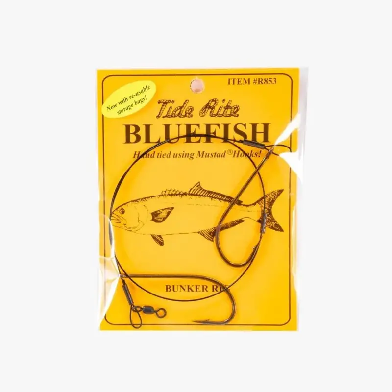 Tide Rite Bluefish Bunker Rig R853 – Pre-Rigged Bunker-Bait Targeting Setup 1